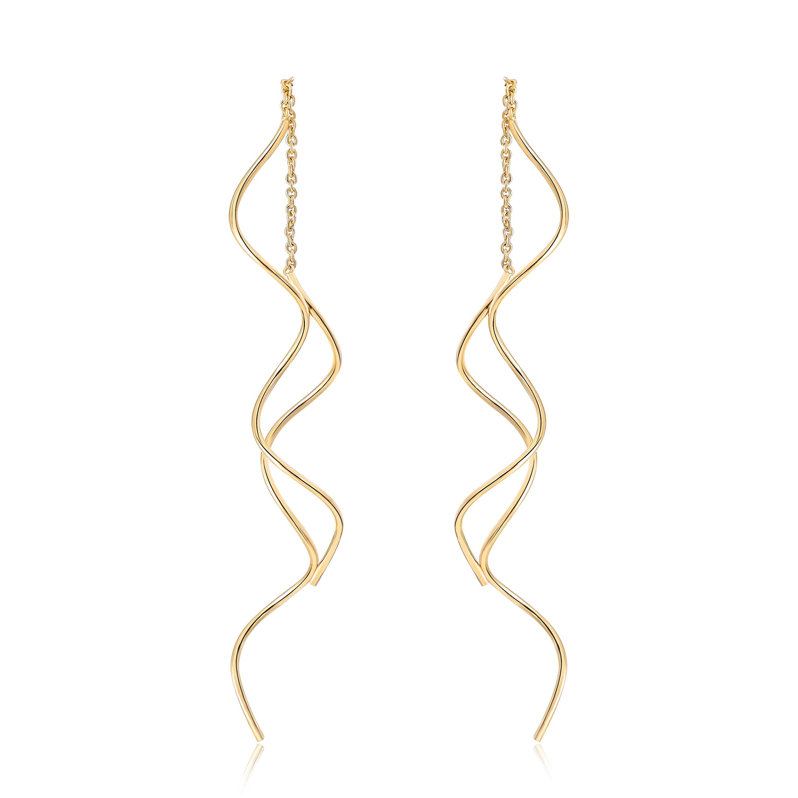 Gold Threader Earring
