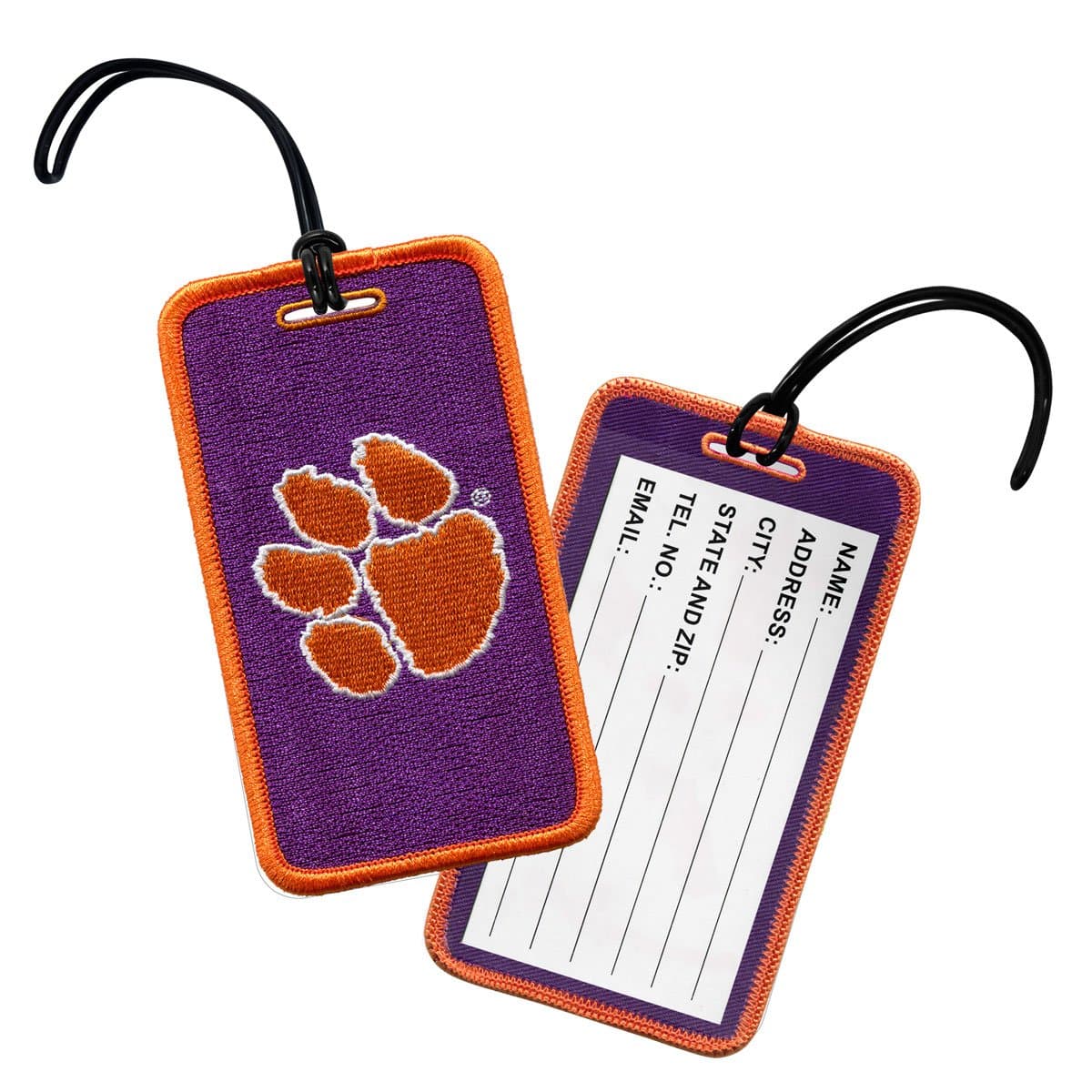 NCAA Clemson Tigers Luggage Tag
