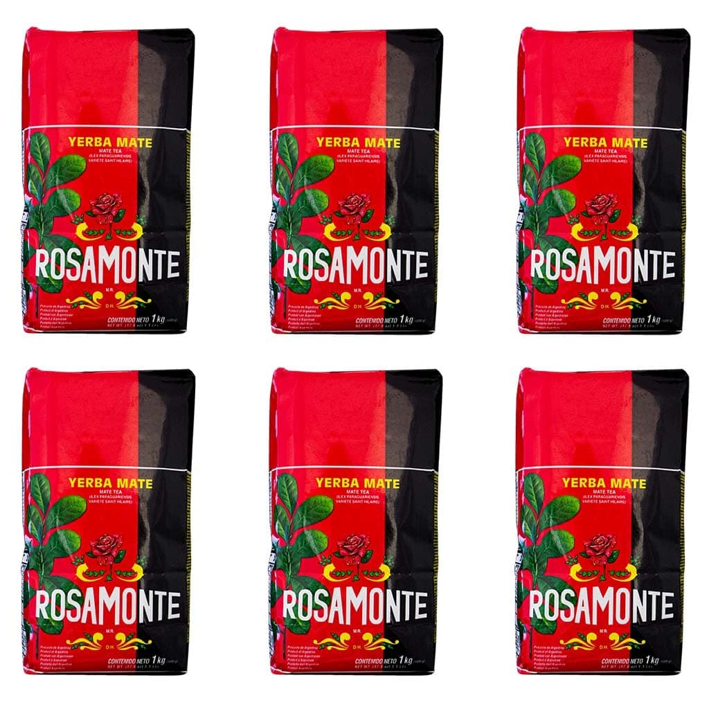 Yerba Mate Rosamonte with stems (6x1Kg)