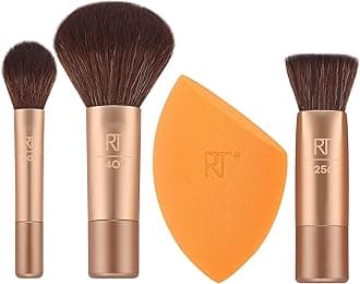 Real Techniques Sleigh The Night Mini Brush + Sponge 4 Piece Holiday Gift Set