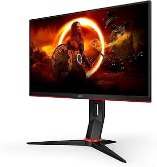 AOC Bk Computer Monitor 60,5 Cm (23,8") 2560 X 1440 Pixels, W128338881 ((23,8) 2560 X 1440 Pixels Black, Red)