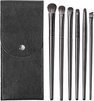 Eye Makeup Brush Set,Angled Brush Precision Eyeshadow Tools for Blending Defining Smudging Shading