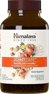 JointCare with Boswellia, Joint Supplement for Men and Women, 1200 mg, 120 Capsules, 1 Month Supply