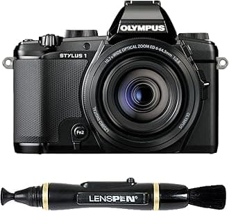 Olympus Stylus 1 12 MP Digital Camera with 10.7X f2.8 Zoom Lens