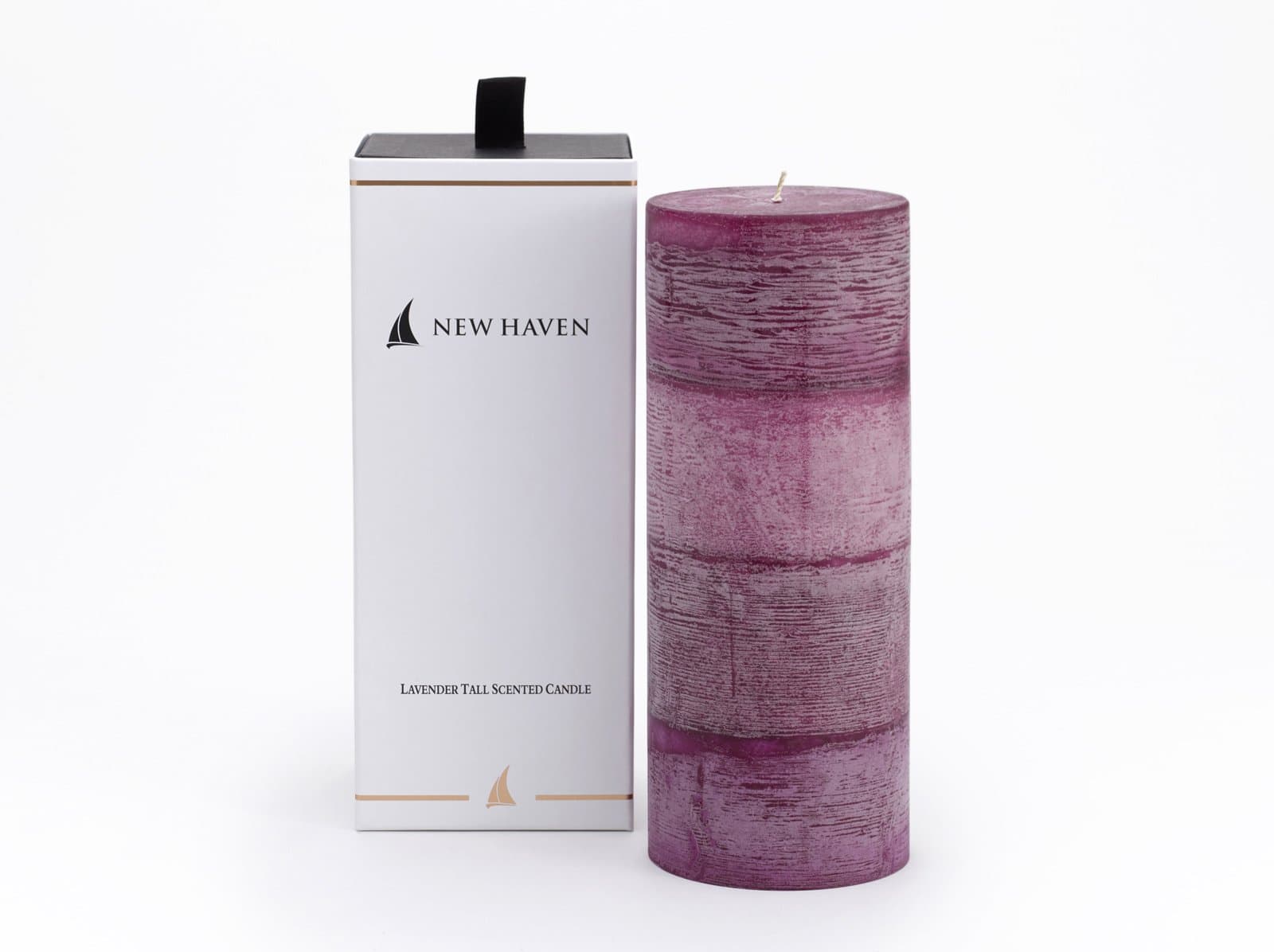 New Haven - Lavender Tall Scented Candle