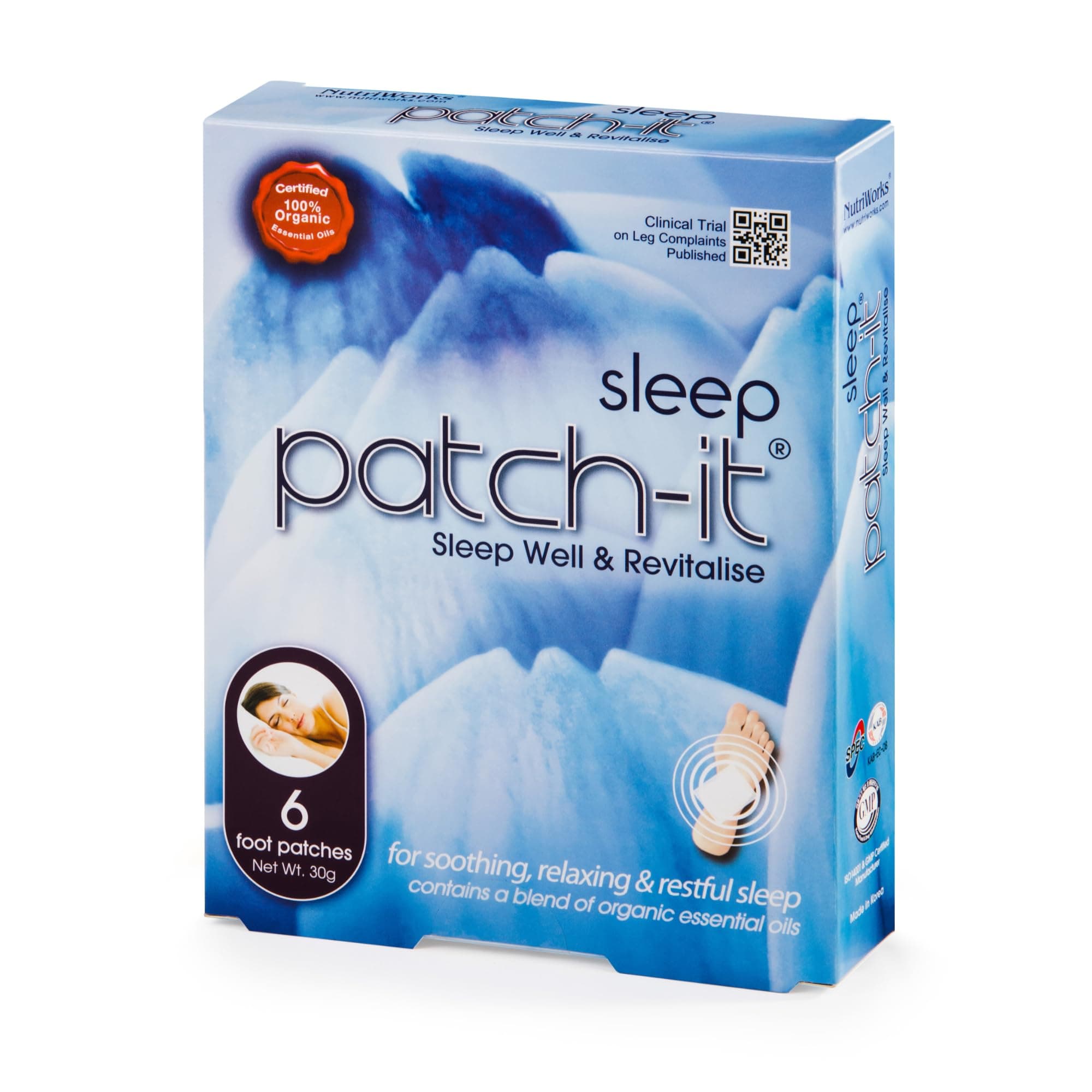 The Patch-It Series Sleep Patch-It - Pack of 6