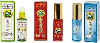 HANI PO™ CHENG CHENG balm/oil-5ml - Roll on-Thailand Product-Pack of 1 (Eucalyptus (Blue color))Pain relief balm | Oil for elder women | Men Pain relief balm for adult | Pain relief oil for women | Mens | Pain relief balm for girls | boys - Imported Products