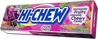 Hi-Chew Sensationally Chewy Japanese Fruit Candy, Acai, 1.76 Ounce (Pack of 10)