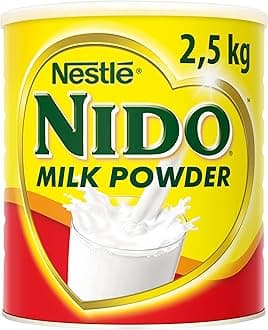 Instant Full Cream Milk Powder, Substitute for Fresh Milk, for Tea & Coffee 2.5kg Tin