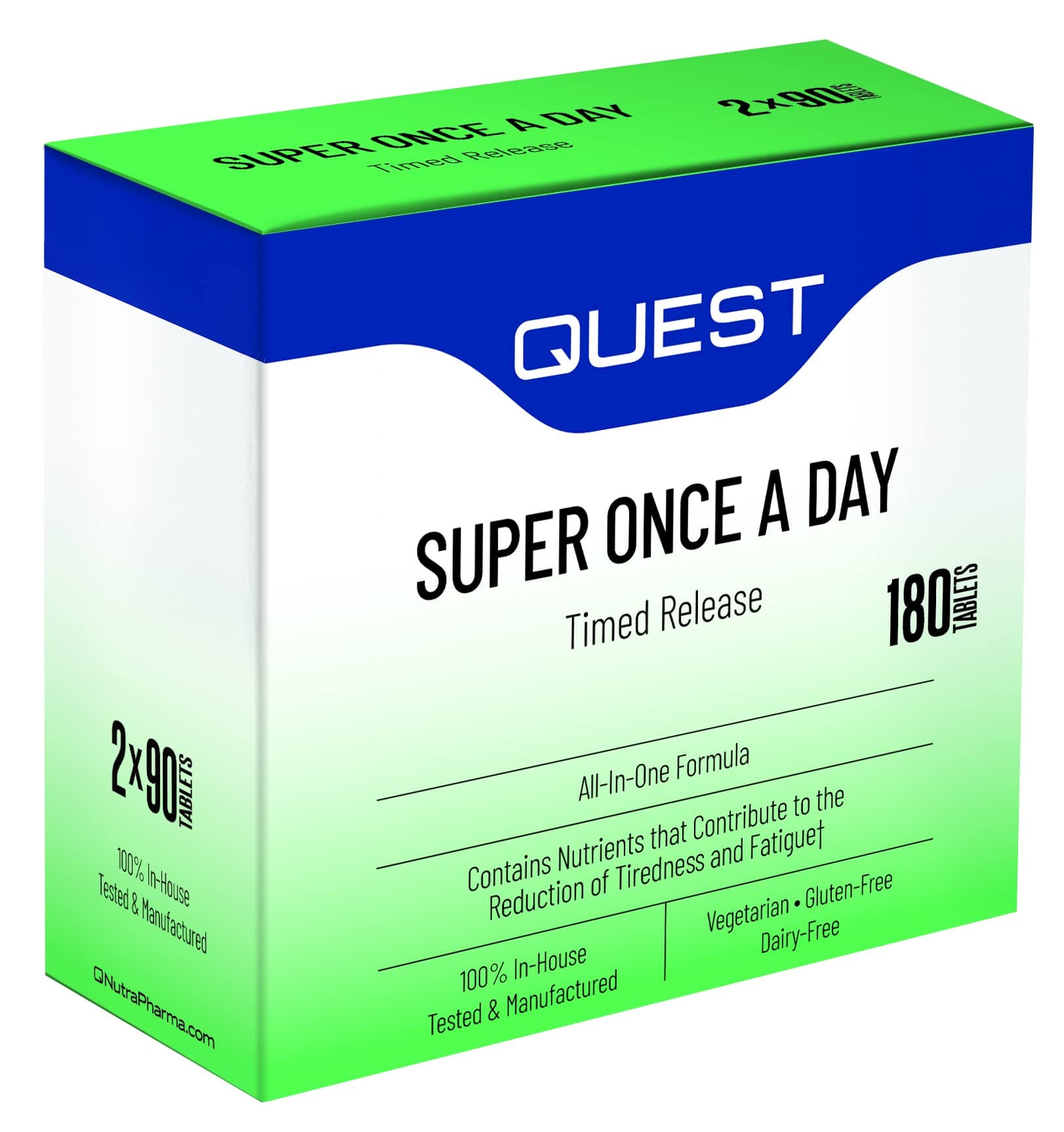 Super Once A Day Timed Release - 180 Tablets