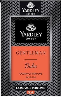 Yardley London Gentleman Duke Compact Perfume For Men, 18Ml - Musk, Cedar, Pineapple, Spray