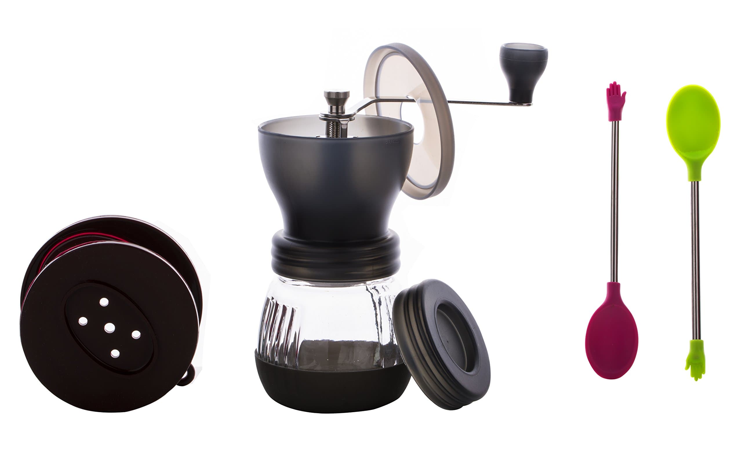 Orjoecoffee Ceramic Burr Manual Grinder Black