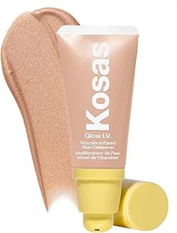 Glow I.V. Vitamin-Infused Skin Enhancer Face Makeup - Tinted Beauty Highlighter for a Healthy Glow - Illuminate