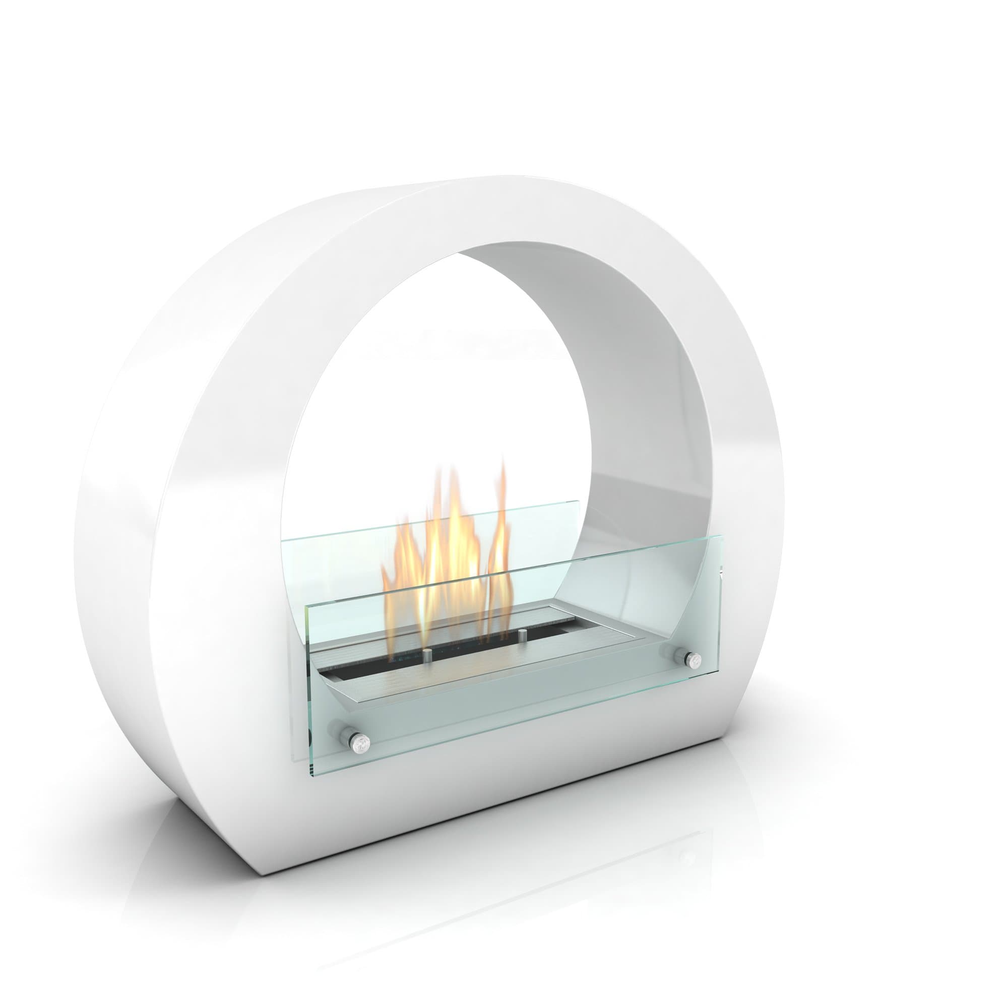 Imagin Bioethanol Fireplace - Boston White