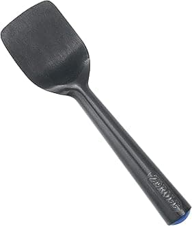 1065FS-ZT Original Zelato Tubmate Aluminum Gelato Spade for Leveling Tubs Packing and Hand-Mixing, Self-Defrosting Fluid-Filled Handle Longer-Lasting Thicker Blade , 9-Inch, Gray