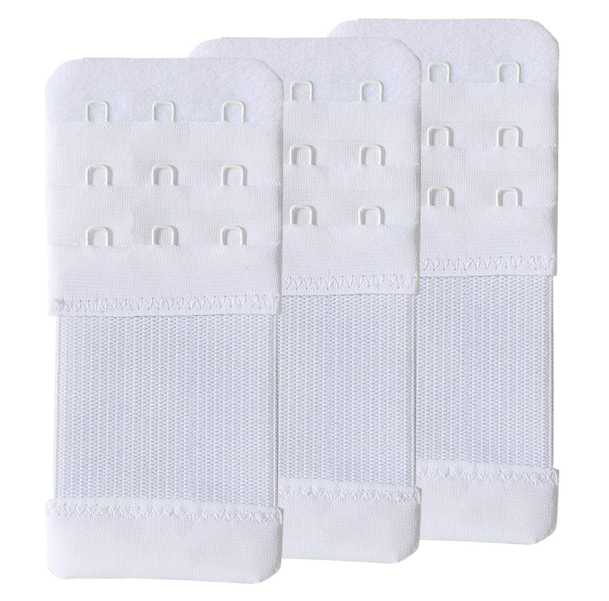 Women's Bra Extenders 2 Hook / 3 Hook / 4 Hook / 5 Hook / 6 Hook, Soft Stretchy Back Bra Extension Strap