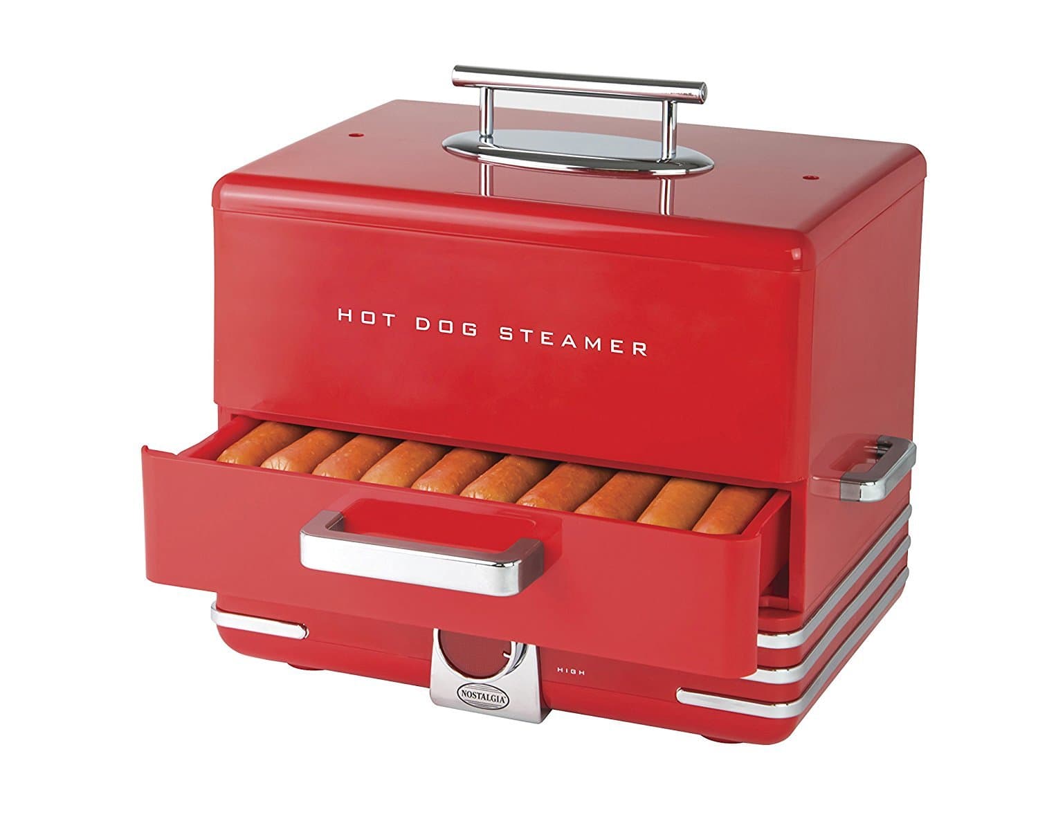 NOSTALGIA HOT DOG STEAMER