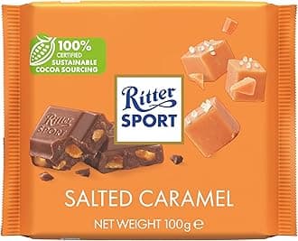 Salted Caramel Milk Chocolate Bar, 100g, Chocolate Sharing Bar