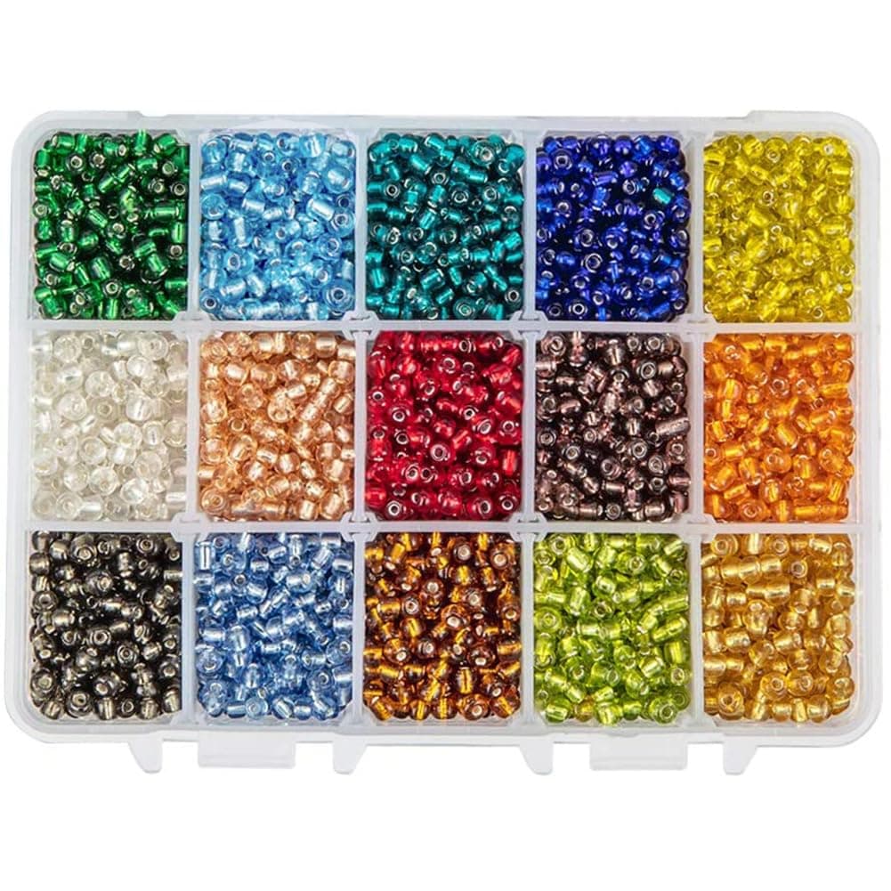 3300pcs Glass Seed Beads