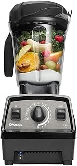 Vitamix Propel Series 750 Professional-Grade Blender with Four Blending Programs for Smoothies, Soups and More, Self-Cleaning, Stainless-Steel Blades, 64 Oz Container, Black