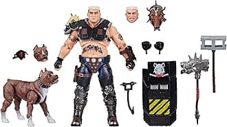 G.I. Joe Classified Series #135, Dreadnok Road Pig & Rawkus, Collectible 6 Inch Action Figure with Pet Dog Pit Bull Figure and 10 Accessories