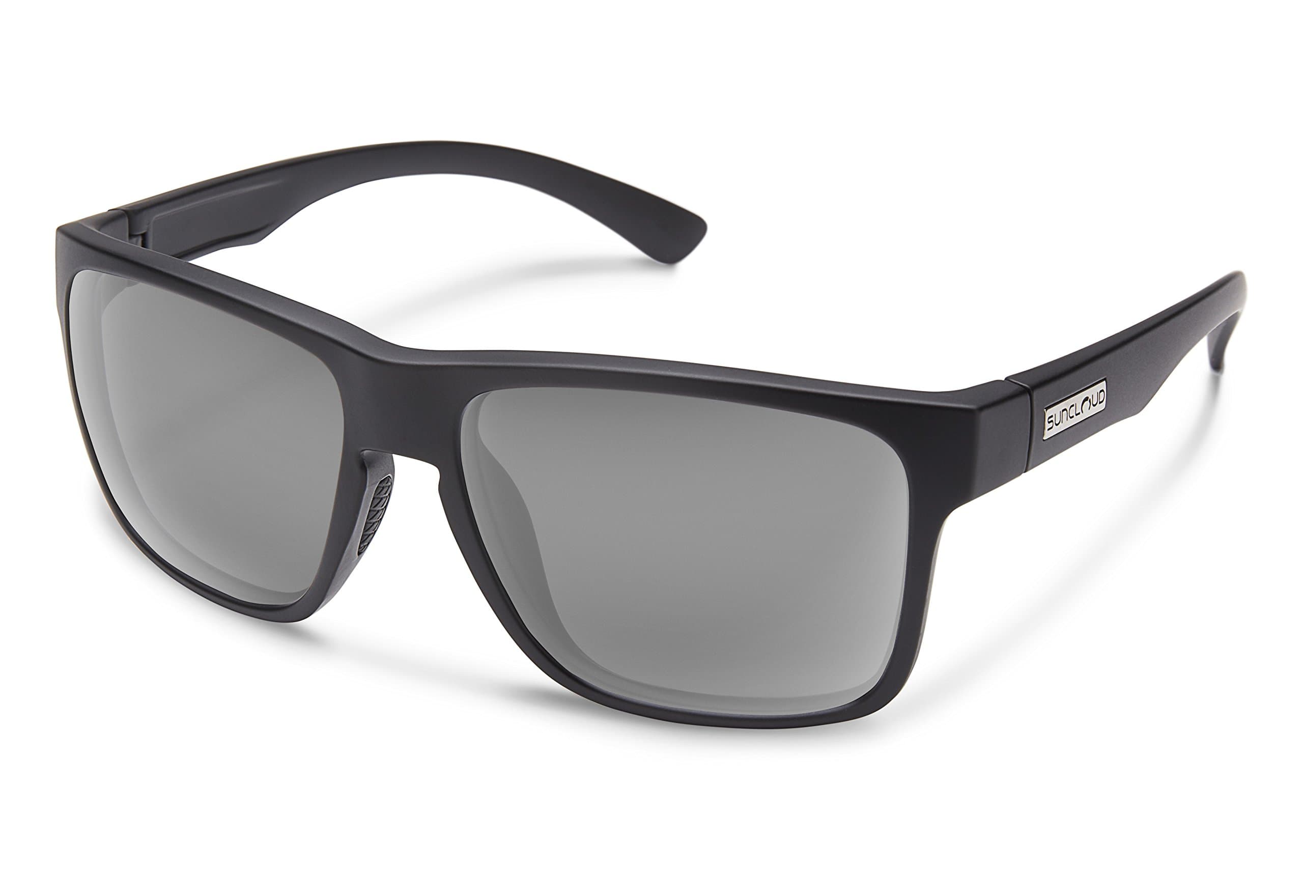 Matte Black Frame/Gray Polycarbonate Lens : SunCloud Polarized Optics Unisex Rambler