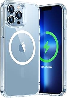 for iPhone 13 Pro Case, MagSafe Phone Case Compatible with iPhone 13 Pro, Magnetic Wireless Charging, Reinforced Drop Protection, Scratch-Resistant Back, Classic Series, Clear