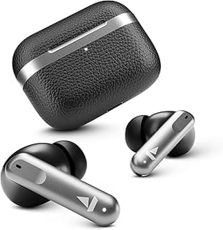 Airdopes 111v2 Bluetooth Truly Wireless in Ear Earbuds with Mic, 13Mm Drivers, ASAP Charge, 50H Playtime, Iwp, Bluetooth V5.4, Easy Touch Controls & Lightweight Build(ClassicBlack)