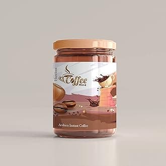 Coffee Mine - Instant Arabica Coffee | Instant Premium Flavored Arabica Coffee | Original | Flavored (Hazelnut, 100gm)