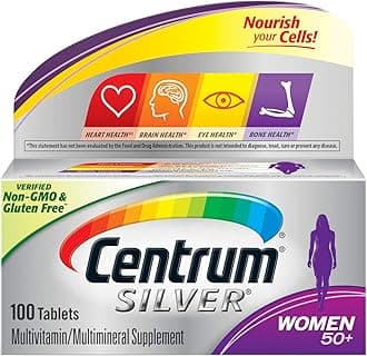Centrum Silver Women Multivitamin/Multimineral Supplement (100-Count Tablets)