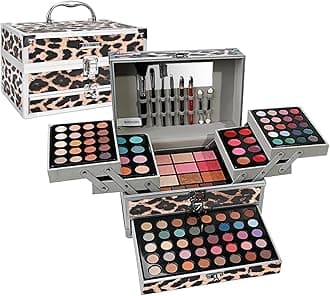All-In-One Makeup Kit, MKNZOME Complete Makeup Gift Set Full Kit Combination with Eyeshadow Blush Lipstick Concealer etc, Essential Starter Bundle for Women, Pro Multi-purpose Beauty Cosmetic Set#5