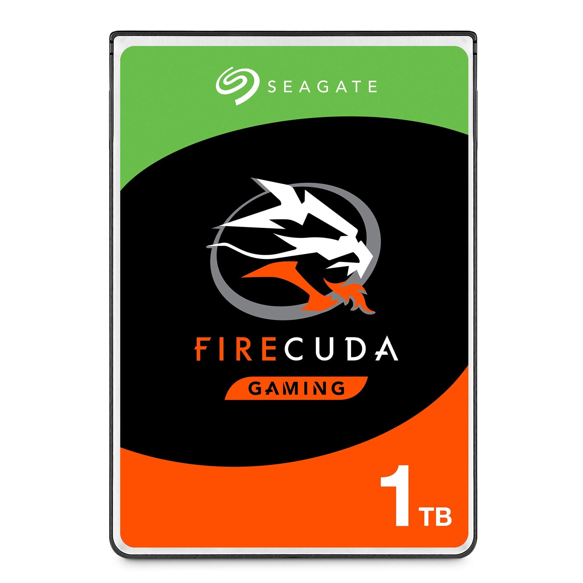 Seagate FireCuda 1TB Solid State Hybrid Drive SSHD – 2.5 Inch SATA 6GB/s Flash Accelerated for Gaming PC Laptop - Amazon Exclusive - Frustration Free Packaging (ST1000LXZ15)