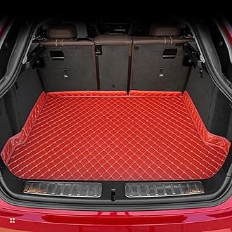 Car Trunk Mat for Honda ZR-V 2022 2023 2024, Custom Fit PU Leather Cargo Liner, All-Weather Waterproof Rear Trunk Liner Protector, Auto Interior Accessories