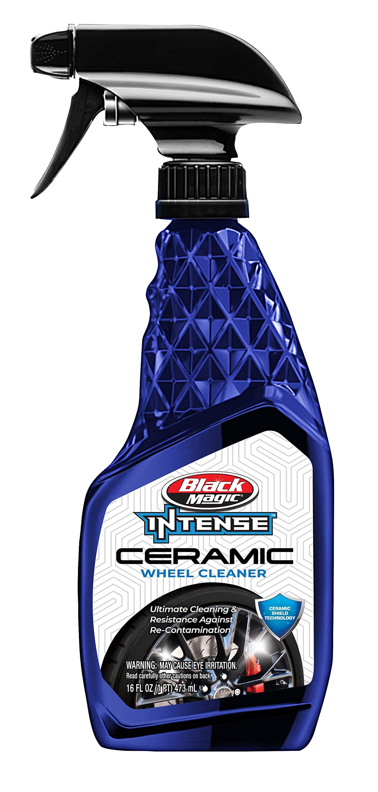 120187 Intense Ceramic Wheel Cleaner 16oz - Ceramic Shield Technology for Ultimate Cleaning and Resistance Against Re-Contamination