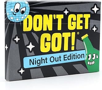 Don’t Get Got: Night Out Edition – Award-Winning Secret Missions Game for Adults & Friends | Hilarious Interactive Card Set for Parties, Pub Nights & Background Play | Perfect Christmas Game