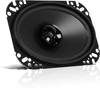 BRS46 Car Replacement Speakers - 50 Watts of Power Per Speaker, 4 Inch x 6 Inch Inch, Full Range, Sold Individually, Easy Mounting