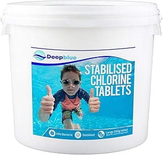 Deep Blue - 200g Stabilised Slow Release Chlorine Tablets x100 20kg