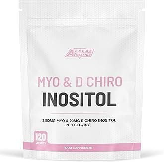 Freak Athletics Myo Inositol & D Chiro Inositol - Supports Women with PCOS - Promotes Hormonal Balance & Normal Ovarian Function - 120 Capsules