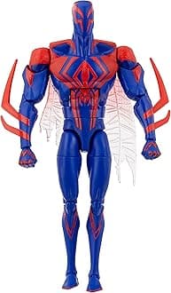 Legends Series Spider-Man: Across The Spider-Verse Spider-Man 2099 6-inch Action Figure Toy, 2 Accessories