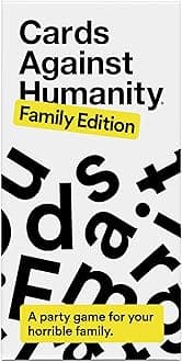 Cards Against Humanity: Family Edition • Ages 8+ • A Party Game for Your Horrible Family