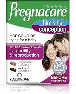 Pregnacare Him & Her Conception Nutritional Tablets, 60 Count