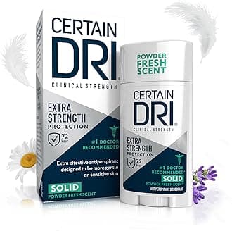 Antiperspirant Deodorant | Extra Strength Clinical | All Day Protection Against Odor and Sweating | Solid | 1.7 oz.