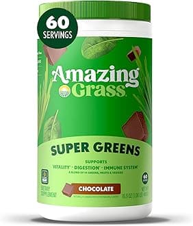 Amazing Grass, Green Superfood, Chocolate, 17 oz (480 g)