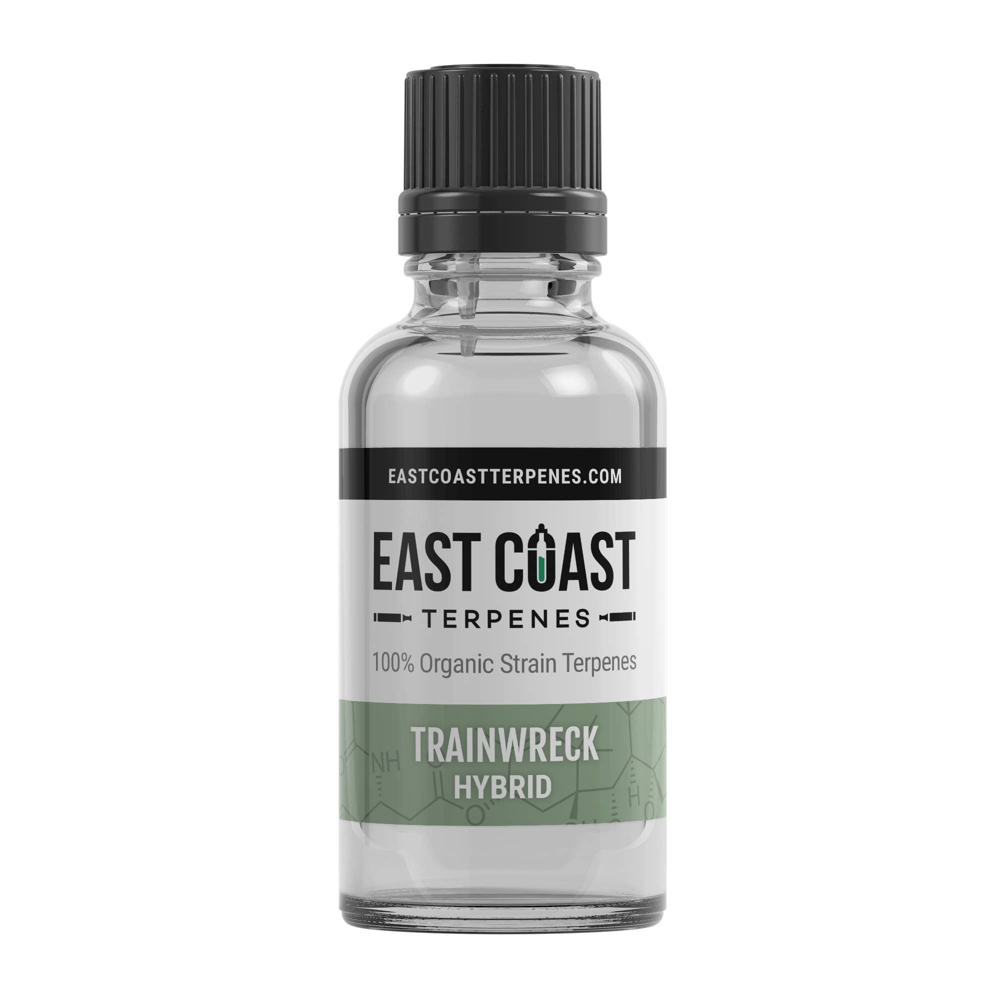 Trainwreck Terpene Liquidizer - 100% Pure Organic Natural Solution for Extracts and Concentrates - East Coast Terpenes (5 mL)