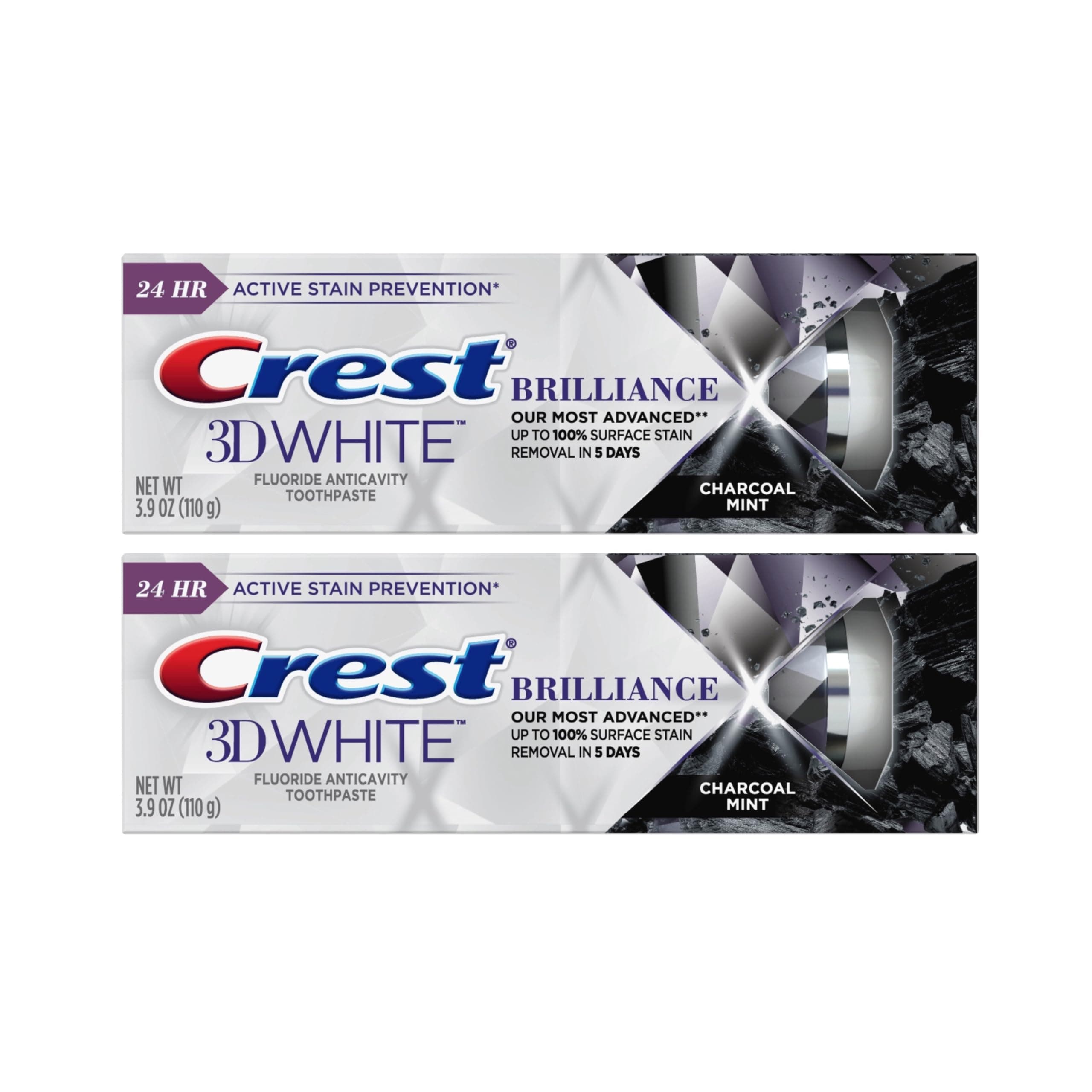 Crest 3D White Brilliance Charcoal Toothpaste