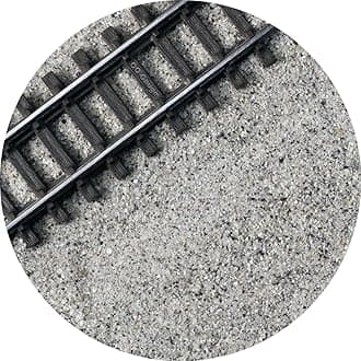 OO/HO Gauge Model Railway Track Ballast - Light Grey | 1kg | Model Railway Scenery Material