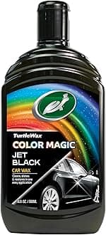Turtle Wax 52708 Color Magic Car Paintwork Polish Restores Colour & Shine Black 500ml