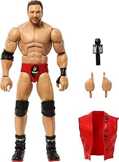 WWE Elite Collection Top Picks Action Figure & Accessories Set, LA Knight 6-inch Collectible with Swappable Hands, Ring Gear & 25 Articulation Points
