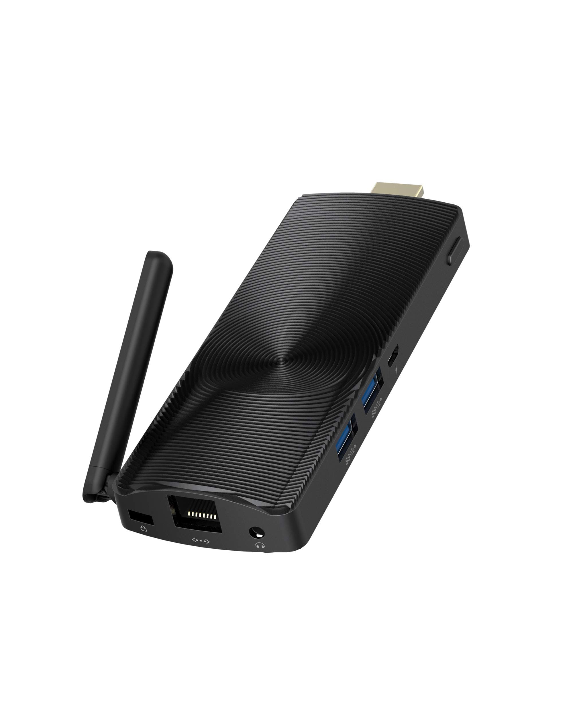 Azulle Access3 Mini PC Stick Fanless Windows 10 Pro 4GB RAM + 64GB eMMC Gemini Lake N4100 Processor, Windows 10 Pro
