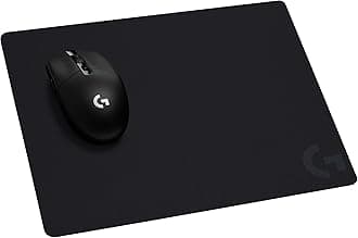 Logitech G440 Hard Gaming Mouse Pad, Optimised for Gaming Sensors, Low Surface Friction, Non-Slip Mouse Mat, Mac and PC Gaming Accessories, 340 x 280 x 5 mm
